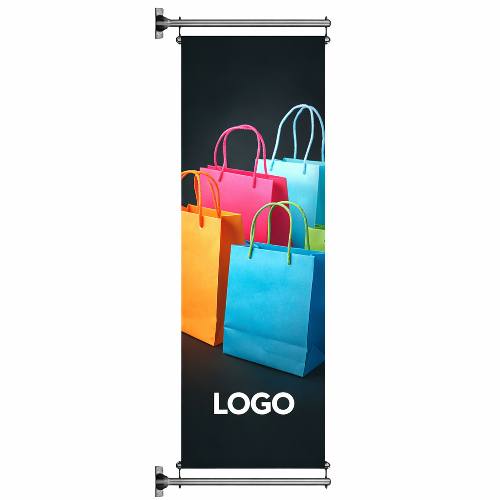 Bannerhalter Steel Black